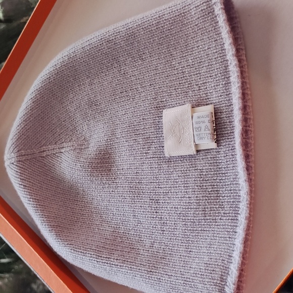 Hermes baby cashmere beanie bran new authentic - Picture 10 of 11